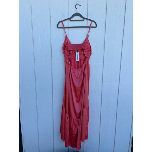 NWT Steve Madden Spring Rose Lisa Maxi Dress, Sz XL - Picture 2 of 8